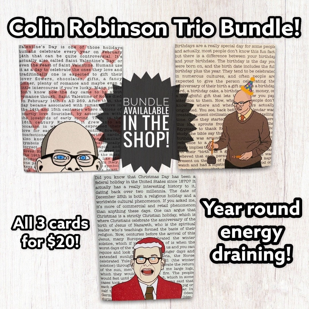 INSTANT DOWNLOAD! Print At Home! Colin Robinson What We Do In The Shadows Energy Vampire Funny Valentine's Day Card