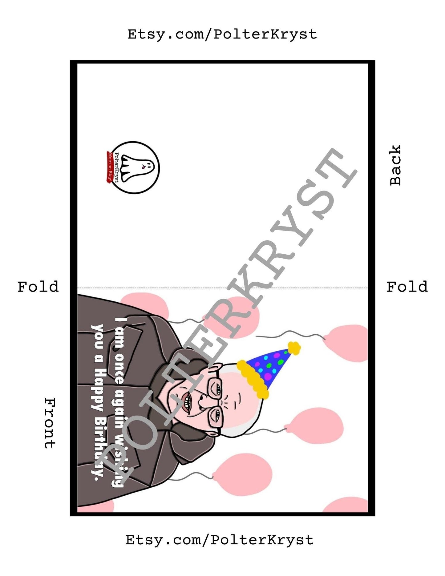 INSTANT DOWNLOAD! Print At Home! Bernie Sanders Funny Birthday Meme Once Again Greeting Card