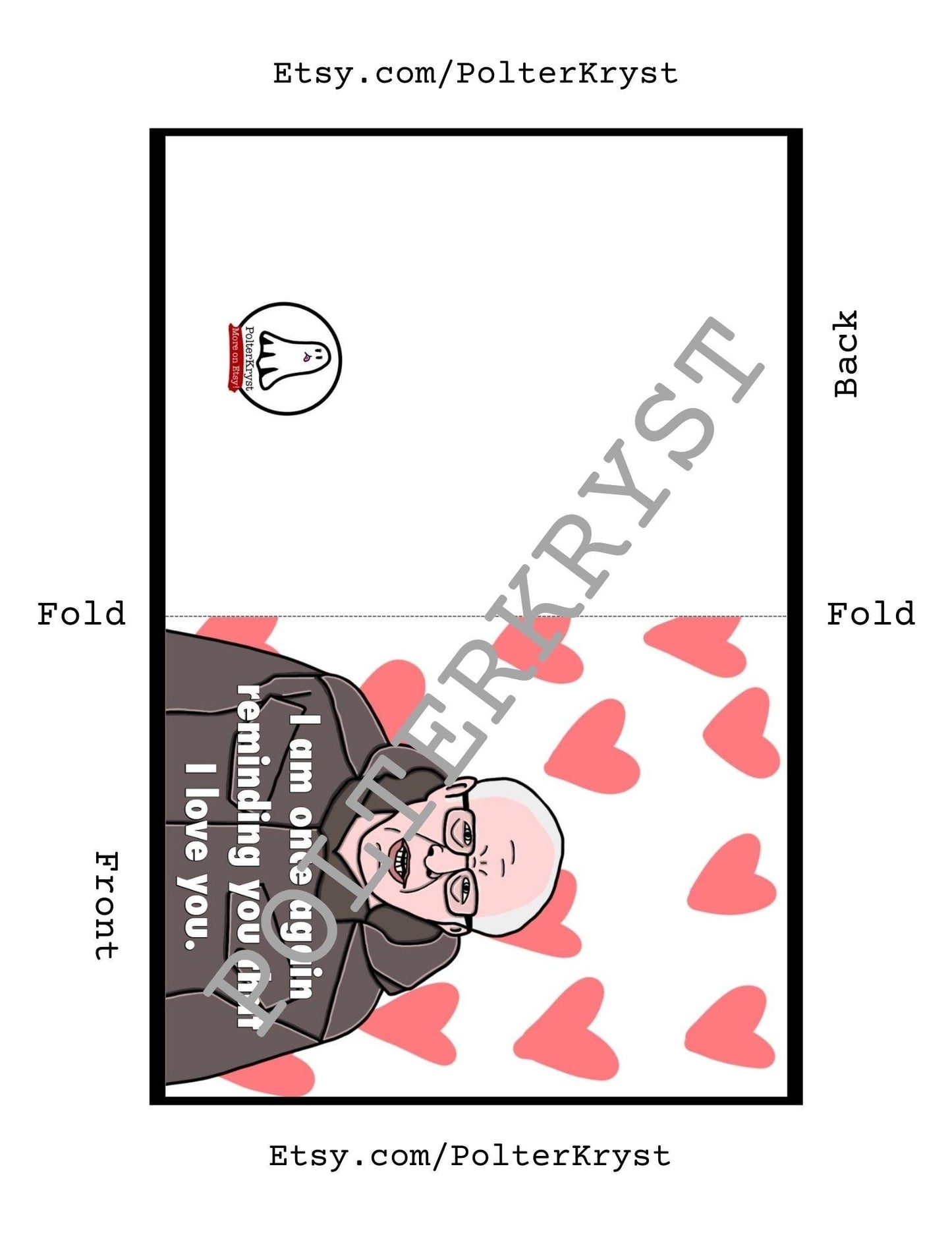 INSTANT DOWNLOAD! Print At Home! Bernie Sanders Funny Once Again Meme Birthday Valentine Anniversary Wedding Engagement Greeting Card